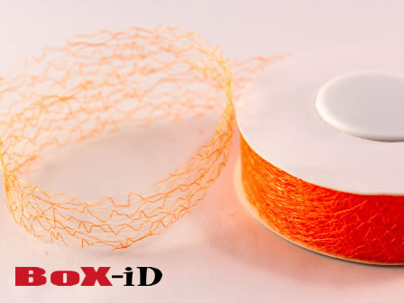 Web   oranje    25mm x 25m